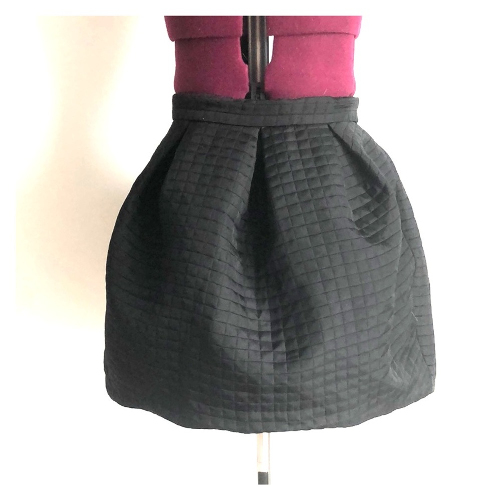 New Black Lush Pleated Blubble Skirt (S)